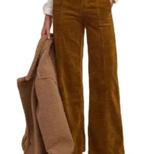 Ettitwa by Anthropologie Wide Leg Corduroy Pants  Size 30 Tall